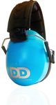 DECIBEL DEFENSE Professional Safety Ear Muffs 37dB NRR - The HIGHEST Rated & MOST COMFORTABLE Ear Protection For Shooting & Industrial Use - THE BEST HEARING PROTECTION...GUARANTEED (BLUE)