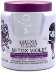 Maria Escandalosa | M-tox Violet Hair Treatment | Deeply Moisturizes & Repairs and Nourishes the Hair | 1000 gr / 35.2 oz.