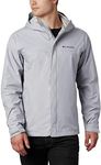 Columbia Men's Watertight II Front-Zip Hooded Rain Jacket,Columbia Grey,XX-Large