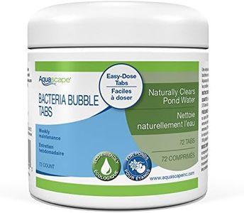 Aquascape 98930 Beneficial Bacteria Bubble Tabs for Pond and Water Features, 72-Count,White