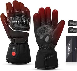 Sun Will Heated Motorcycle Gloves for Men Winter,Waterproof Warm heated riding gloves motorcycle Rechargeable for mens womens Cold Weather Outdoor Cycling Driving Hunting Skiing Snowboarding