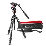 Manfrotto Mvkbfrt-Live Befree Live Video Tripod Kit with Twist Leg Locks,Black,Pack of 1