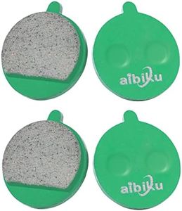 aibiku 2 Pares Pastillas de Freno de Cerámica para KUGOO M4 / M4 Pro Eléctrico Patinete - Piezas de Repuesto de Scooter Accesorios