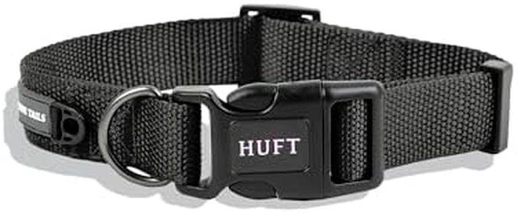 HUFT Basics Dog Collar - Classic Black - M