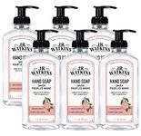 J.R. Watkins Liquid Hand Soap, Grapefruit, 11 ounce (Pack of 6)