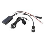 YUYUE Bluetooth Module Music Adapter Auxiliary Receiver Aux Audio for Alpine 121B 9857 9886 117