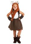 Princess Paradise Girls' Classic Star Wars Premium Wicket Dress, Brown, Medium