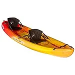 Ocean Kayak Malibu Two Tandem Sit-On-Top Recreational Kayak (Sunrise, 12-Feet)