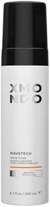 XMONDO Hair Wavetech Wave Foam - Vegan Formula with Pro-Vitamin B5 and Anti-Frizz Nutrients to Fight Static, Control Frizz, and Enhance Your Wavy Hair, 6.7 Fl Oz 1-Pack