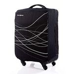 Samsonite 57548-1041 Foldable Luggage Cover - Medium, Black, International Carry-On