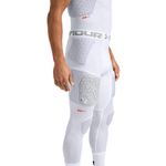 Under Armour Men's Gameday Pro 7 Pad Tight White