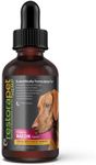 RestoraPet PM Formula Organic Wellness Oil Dogs and Cats 600mg Anti-Inflammatory Liquid Drops Promote Joint Pain Relief and Mobility with Organic Turmeric Curcumin CoQ10 – Bacon Flavor 2 oz.