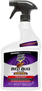 Hot Shot Ready-to-Use Bed Bug Killer Spray, Kills Bed Bugs and Bed Bug Eggs, Kills Fleas and Dust Mites, 32 Ounce