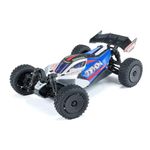 ARRMA RC Car Typhon GROM 4x4 Smart Small Scale Buggy RTR with Battery & Charger, Blue/Silver ARA2106T1