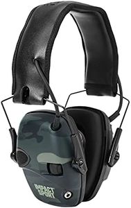 Howard Leight by Honeywell Impact Sport Sound Amplification Electronic Shooting Earmuff, MultiCam Black (R-02527)