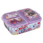 Stor | Frozen 2 - Disney Kids Children’s 3 Compartment Sandwich Lunch Box