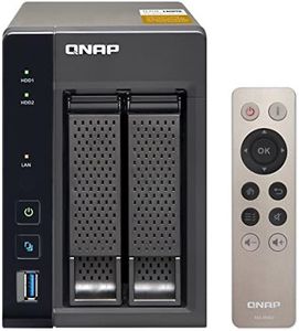 QNAP TS-253A 2-Bay Professional-Grade Network Attached Storage, Supports 4K Playback