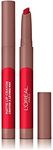 L'Oreal Paris Infallible Very Matte Lip Crayon Lipstick, Smudge Proof, Pink Lipstick, 111 A Little Chilli