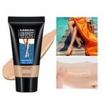 Airbrush Legs Covering Lotion, Body Makeup for Legs, Body Coverage Perfector Waterproof, Leg Makeup Waterproof No Transfer, Airbrush Leg Makeup to Cover (#2)