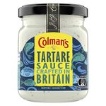 Colman's Tartare Sauce crafted in Britain the perfect condiment for fish & chips 144 g