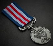 The Commemorative Coin Company Our 10th (Titanium) Wedding Anniversary Medal for Long Service and Bravery in the Field. Gift/Present Husband/Wife/Partner/Couple. Antique Silver. 10 Years