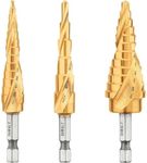 DEWALT Step Drill Bit Set, 3-Piece 