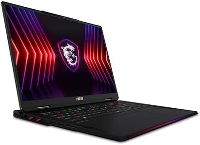 MSI Raider 18 HX A14VHG-262IT, Notebook Gaming, 18" 4K Mini-LED 120Hz, Intel i9-14900HX, Nvidia RTX 4080 12GB GDDR6, 32GB DDR5 5600MHz, 1TB SSDPCIe4, WiFi 7, Win 11 Pro [Layout e Garanzia ITA] Black