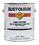 Rust-Oleum 251289 Concrete Saver 5600 System Acrylic Urethane Floor Paint, 1-Gallon, White, 2-Pack