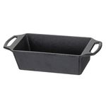 Lodge Bakeware Loaf Pan 8.5 x 4.5 Inch Black