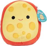 Squishmallows Original 10-Inch Mannon The Gouda Cheese - Food Squad - Official Jazwares Plush - Collectible Soft & Squishy Cheese Stuffed Animal Toy - Add to Your Squad - Gift for Kids, Girls & Boys