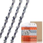Savior Chainsaw Chain for 18 Inch (45cm) Bar, 62 Links, .050" Gauge, 3/8" LP Pitch, Compatible with Oregon, Bosch AKE 45 S, Husqvarna, Ryobi and More, 3 Pack
