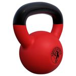 GORILLA SPORTS® Kettlebell - 2kg, 3kg, 4kg, 6kg, 8kg, 10kg, 12kg, 14kg, 16kg, 18kg, 20kg, 22kg, 24kg, 26kg, 28kg, 30kg, 32kg, Single/Set, Neoprene Coated, Cast Iron - Strength Training Weights