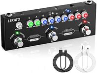 Multi Effects Pedal, LEKATO Guitar Pedal With IR Loading 9 Amp Models, Delay Reverb Phase Chorus Distortion Overdrive Effects, Rechargeable Guitar Effect Pedals, Support Recording, Bluetooth 5.0