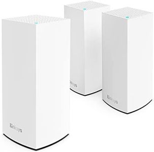 Linksys Système WiFi 6 Mesh Linksys Blue Label–1 Borne AX4200 Triple Bande + 2 Bornes AX5400 Double Bande – Routeurs Mesh sans Fil (jeux) jusqu'à 80 Appareils, Portée jusqu’à 760 m², Contrôle Parental