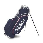 Titleist Players 4 Stand Golf Bags, Navy/Red/White