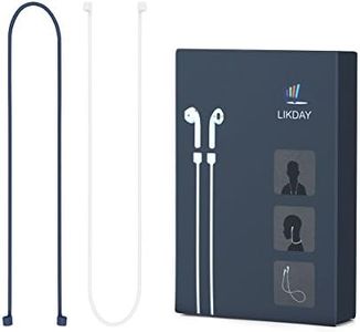 LIKDAY Airpods Correa 22 "Silicona Anti-Lost Cable Cable Conector para Aire Pods Cuello Cuerda para inalámbrico Auriculares