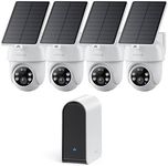 ANSQUE Solar Security Cameras Wirel