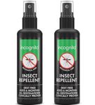 Incognito Insect Repellent Spray, 2x100ml Natural DEET Free, Shields from Wide Range of Biting Insects. Clinically proven protection from Ticks & Dengue carrying mosquitoes, Organic Mosquito Repellent