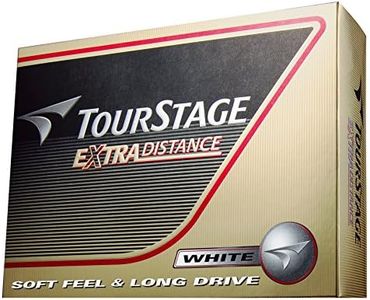 Bridgestone TS Extra Distance 1 Dozen Golf Balls - White