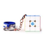 Cuberspeed GAN 330 Keychain 3x3 Speed Cube gan33 Cube Keychain Puzzle gan 330 3x3 Keychain Cube stickerless Cube