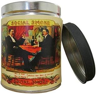 Our Own Candle Company Smoke Eliminator Scented Candle in 13 Ounce Tin with a Vintage Social Smoke Label