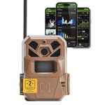 Moultrie Edge 2 Cellular Canada Trail Camera - Auto Connect Nationwide 4G LTE - On Demand 36MP Photo - 1080P Video with HD Audio - 100 Ft Detection Range - Low Glow Flash