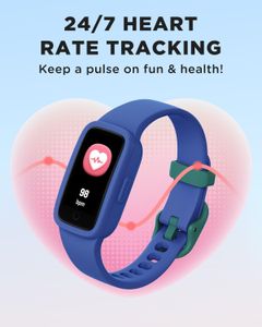 BIGGERFIVE Kids Fitness Tracker – Vigor 3, Blue
