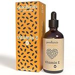 GONATURALS Pure Vitamin E Oil for Skin - Organic Vitamin E Oil for Face: Ideal for Scars, Blemishes & A Great Face Moisturiser - Natural & Cold Pressed Vitamin E Oil for Hair - Vit E Oil, 50ml