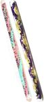 Glitter Wand, Jumbo Magic Wonder Tube -12" for Kids, Sensory Room, Talking, TWO Multicolored Tubes (2-Pack Colros As Shown)