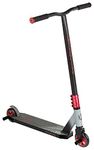 Mongoose Rise 100 Pro Youth and Adult Freestyle Stunt Scooter, High Impact PU 100mm Wheels, Bike-Style Grips, Lightweight Alloy Deck, Red