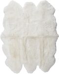 Genuine Lambskin Carpets Icelandic Sheepskin Rug Sexto (6-Pelt) - 5.5ft x 6.5ft