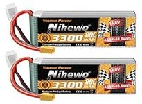 Nihewo 2Packs 4S Lipo Battery Pack,
