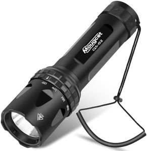 Dive Light 3000 Lumens Scuba Diving Flashlight, IPX8 Waterproof 262ft Underwater Flashlight with 3 Modes, Rechargeable Diving Light for Night Diving Cave Snorkeling