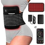 Red Light Therapy Belt for Body Comfort - Wireless APP-Controlled Wearable Dual Power Modes, Ideal Gift for Women (Large Size)